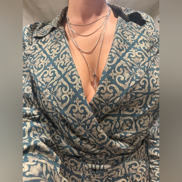 RARE Vintage Jones New York Dress (3 piece set!)  Size 6/8 Blouse skirt and belt - Picture 4 of 5